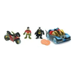 Fisher Price - Imaginext - Batmóvil Y Moto DC Super Friends